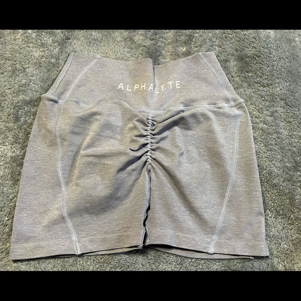 Alphalete high rise shorts